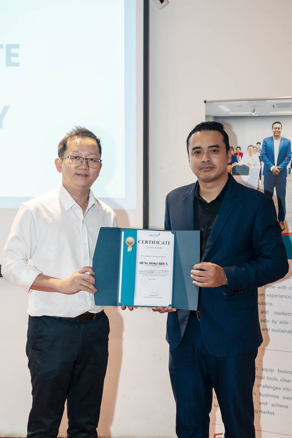 Certificate of achievement — 8-week capstone completed