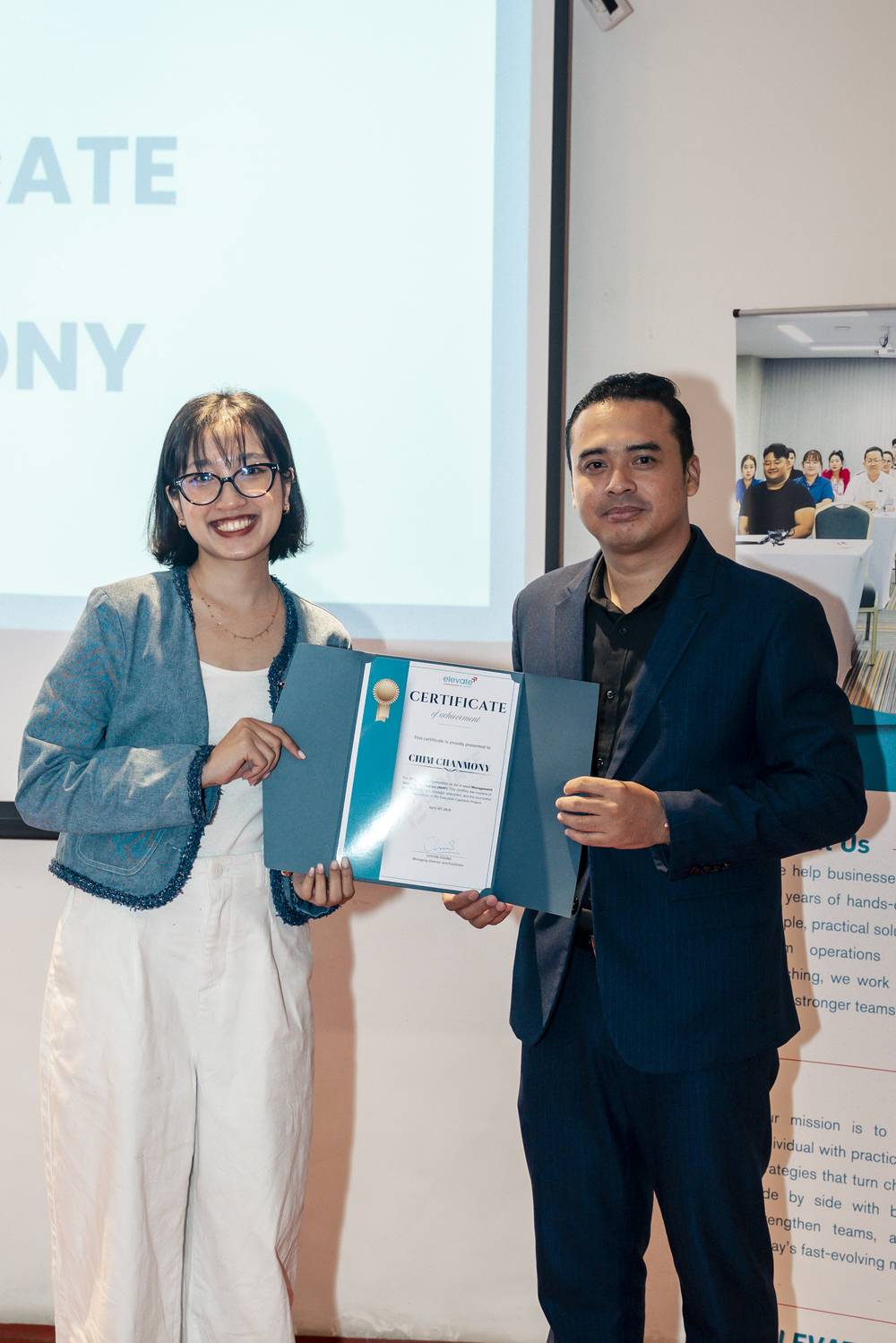 Every certificate earned through real workplace application